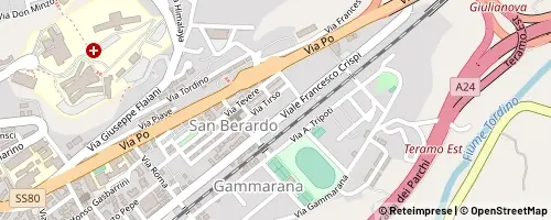 Mappa Teramo