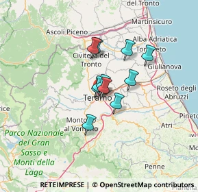 Mappa Viale A. de Paulis Fedele, 64100 Teramo TE, Italia (8.36273)