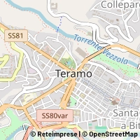 Mapa Teramo