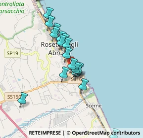 Mappa Via Ottaviano, 64026 Roseto degli Abruzzi TE, Italia (1.861)