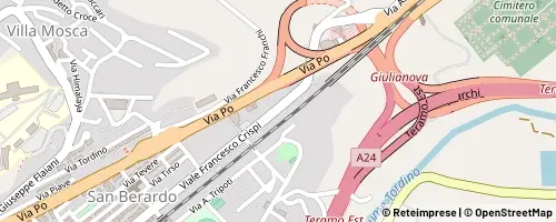 Mappa Teramo