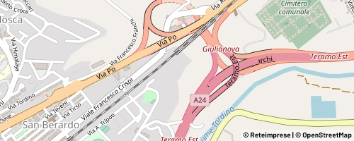 Mappa Teramo