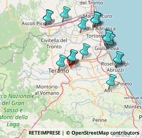 Mappa Frazione Poggio San Vittorino, 64100 Teramo TE, Italia (16.0725)