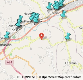 Mappa Frazione Poggio San Vittorino, 64100 Teramo TE, Italia (2.6955)