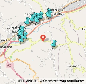 Mappa Frazione Poggio San Vittorino, 64100 Teramo TE, Italia (2.103)