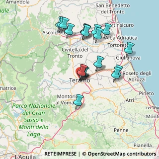 Mappa Via del Mulino, 64100 Teramo TE, Italia (14.384)
