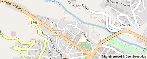 Mappa Teramo