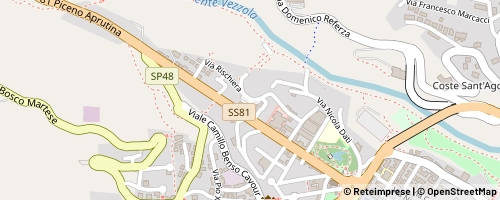 Mappa Teramo