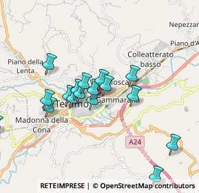 Mappa Via San Marino, 64100 Teramo TE, Italia (2.18)