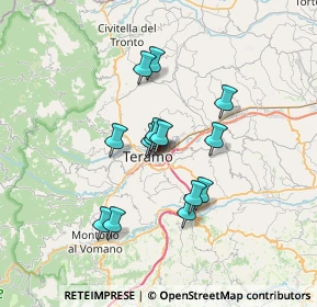Mappa Via San Marino, 64100 Teramo TE, Italia (5.67286)