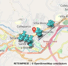 Mappa Via San Marino, 64100 Teramo TE, Italia (0.752)
