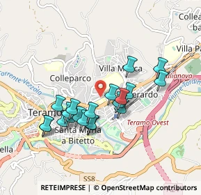 Mappa Via San Marino, 64100 Teramo TE, Italia (0.829)