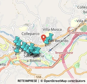 Mappa Via San Marino, 64100 Teramo TE, Italia (0.9115)