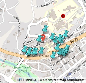 Mappa Via San Marino, 64100 Teramo TE, Italia (0.217)