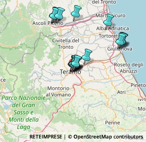 Mappa Via San Marino, 64100 Teramo TE, Italia (13.082)