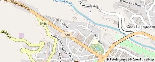 Mappa Teramo