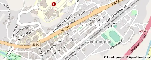 Mappa Teramo