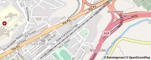 Mappa Teramo