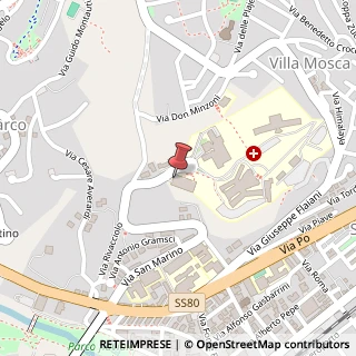 Mappa Piazza Italia, 1, 64100 Teramo, Teramo (Abruzzo)