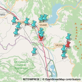 Mappa A1 - Autostrada del Sole, 05023 Baschi TR, Italia (4.53)