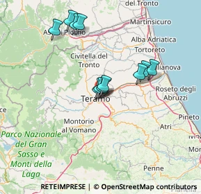 Mappa Via Tordino, 64100 Teramo TE, Italia (12.44818)