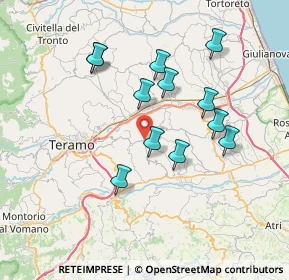 Mappa SP 19, 64020 Castellalto TE, Italia (6.94)