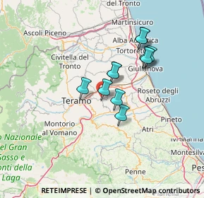 Mappa SP 19, 64020 Castellalto TE, Italia (11.10636)