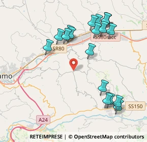Mappa SP 19, 64020 Castellalto TE, Italia (4.65053)