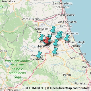 Mappa 64100 Teramo TE, Italia (6.70231)