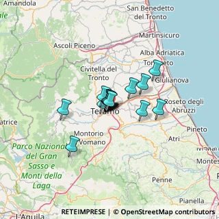 Mappa 64100 Teramo TE, Italia (7.23313)