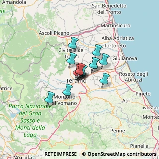 Mappa 64100 Teramo TE, Italia (6.86)