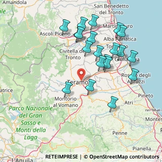 Mappa 64100 Teramo TE, Italia (16.667)