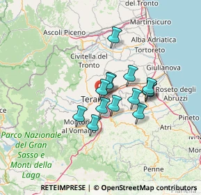 Mappa 64100 Teramo TE, Italia (9.93714)