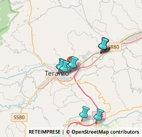 Mappa 64100 Teramo TE, Italia (3.63417)
