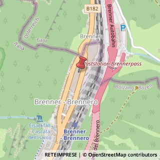 Mappa Via San Valentino, 9/A, 39041 Brennero, Bolzano (Trentino-Alto Adige)