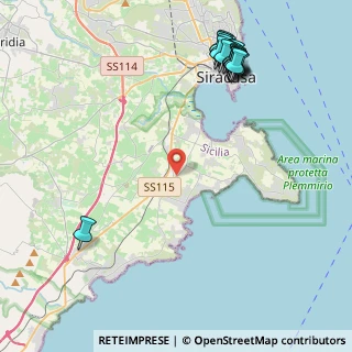 Mappa Traversa Torre Milocca, 96100 Siracusa SR, Italia (6.21938)