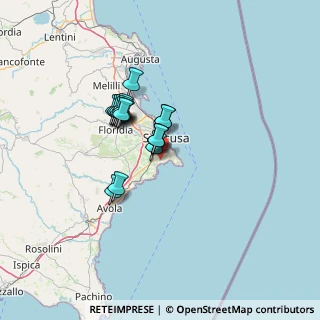 Mappa Via Cristoforo Colombo, 96100 Siracusa SR, Italia (10.65056)