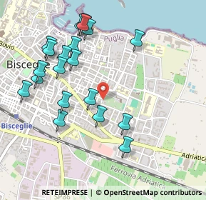 Mappa Via Seminario, 76011 Bisceglie BT, Italia (0.569)