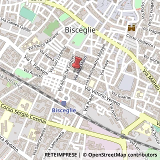 Mappa Via Milano, 28, 76011 Bisceglie, Barletta-Andria-Trani (Puglia)