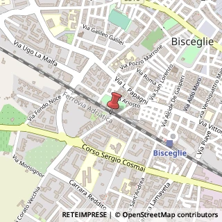 Mappa Via Vecchia Corato, 2, 70052 Bisceglie, Barletta-Andria-Trani (Puglia)
