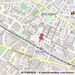 Mappa Via Cernaia, 13, 76011 Bisceglie, Barletta-Andria-Trani (Puglia)