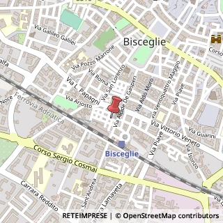 Mappa Via Varese,  6, 70052 Bisceglie, Barletta-Andria-Trani (Puglia)