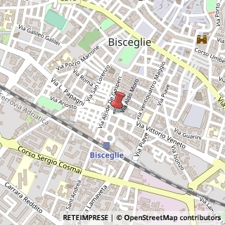 Mappa Via Arc F. Petronelli, 10, 76011 Bisceglie, Barletta-Andria-Trani (Puglia)