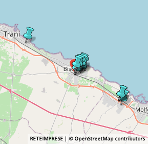 Mappa Via Petronelli Arc. Francesco, 76011 Bisceglie BT, Italia (2.69077)