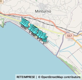 Mappa Via Pasquale Montanaro, 04026 Minturno LT, Italia (1.084)