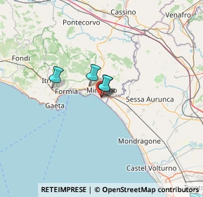Mappa Via Pasquale Montanaro, 04026 Minturno LT, Italia (41.64737)