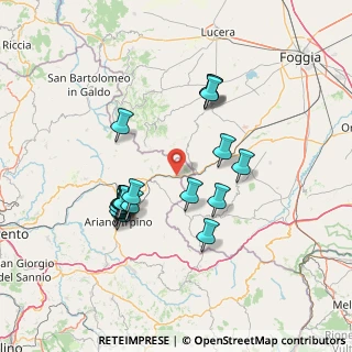 Mappa Zona PIP Località, 71020 Panni FG, Italia (14.26833)