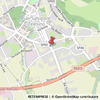 Mappa Via Telese Vetere, 251, 82030 San Salvatore Telesino, Benevento (Campania)