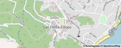 Mappa San Felice Circeo