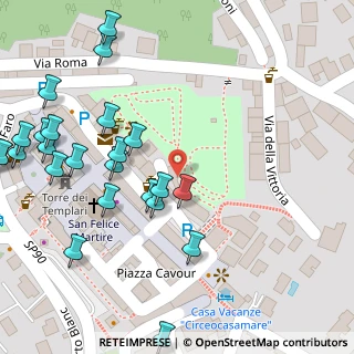 Mappa Piazza Dante Alighieri, 04017 San Felice Circeo LT, Italia (0.07917)